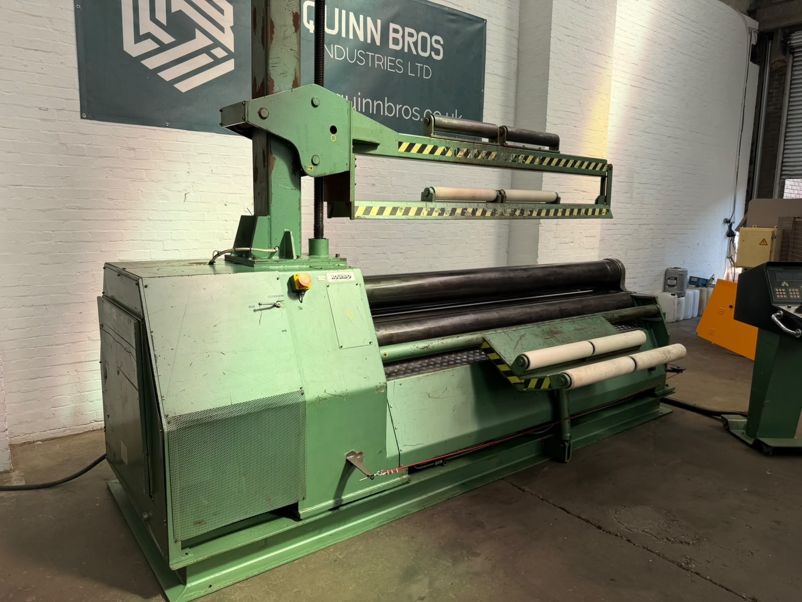 Roundo PASS 255 4 Roll Plate Bending Rolls, photo 14