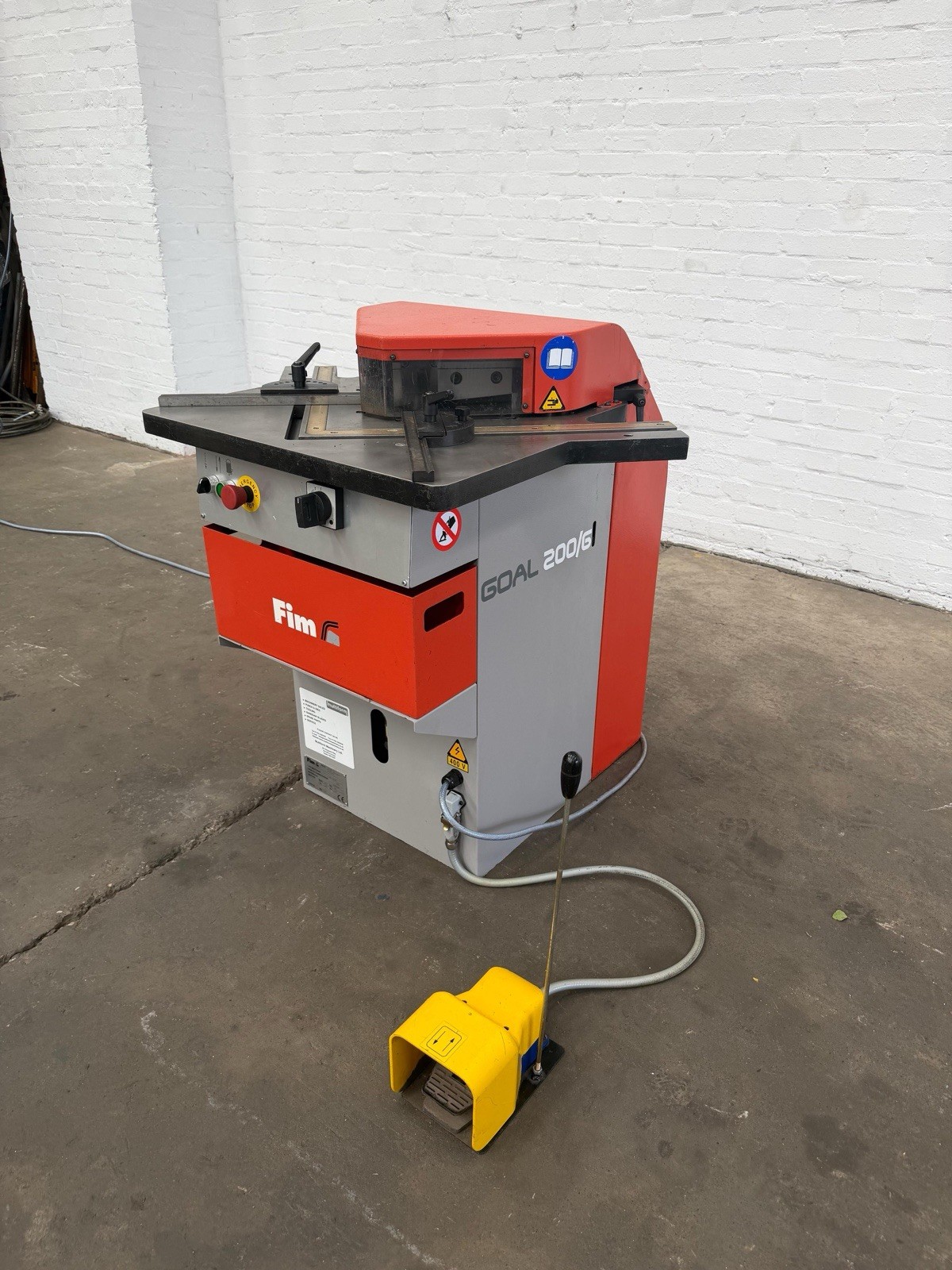 FIM GOAL 200/6 Hydraulic Corner Notcher, photo 3