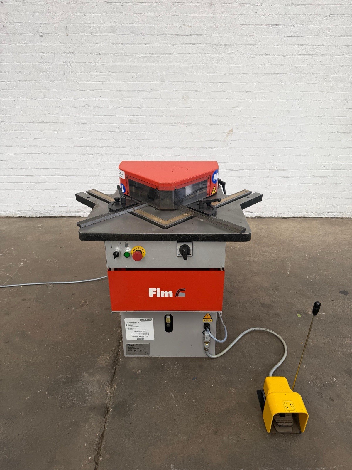 FIM GOAL 200/6 Hydraulic Corner Notcher, photo 11