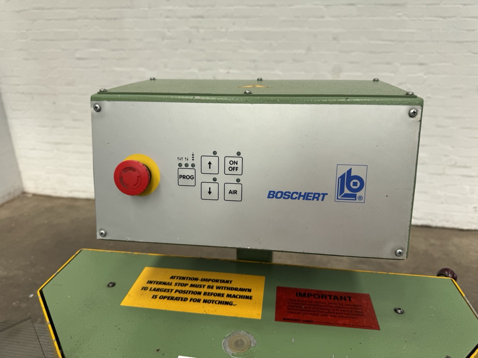 Boschert LB 12/6 Corner Notcher YOM 1999, photo 6