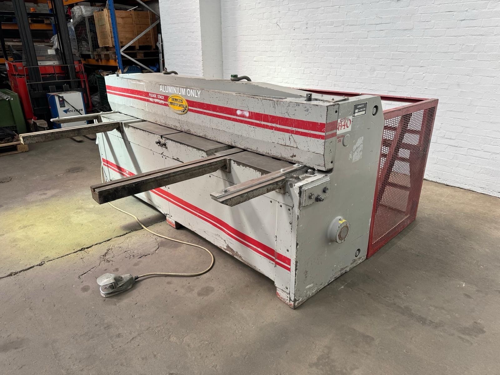 Morgan Rushworth DG2500/3.5 Mechanical Guillotine, photo 2