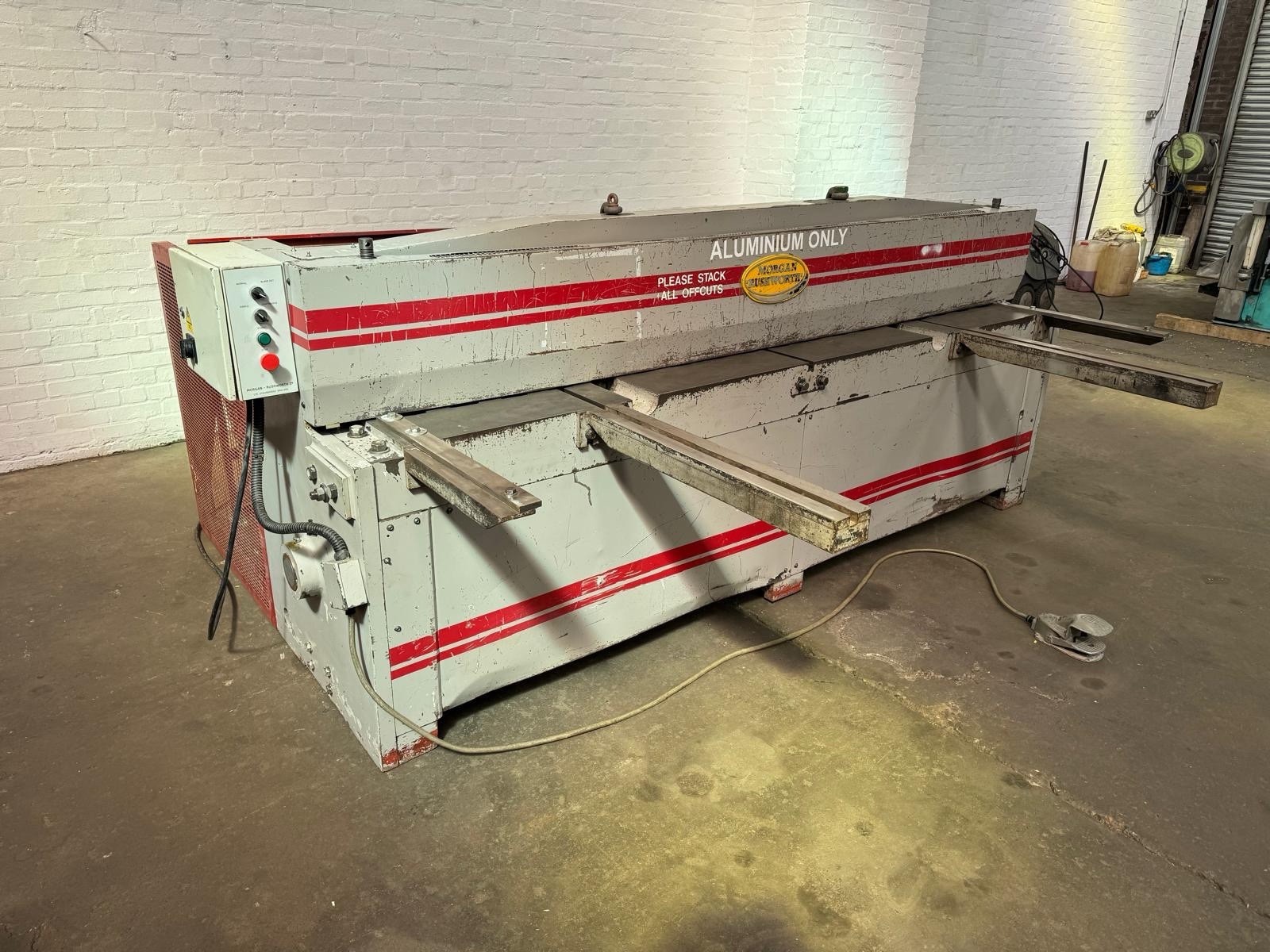 Morgan Rushworth DG2500/3.5 Mechanical Guillotine, photo 4