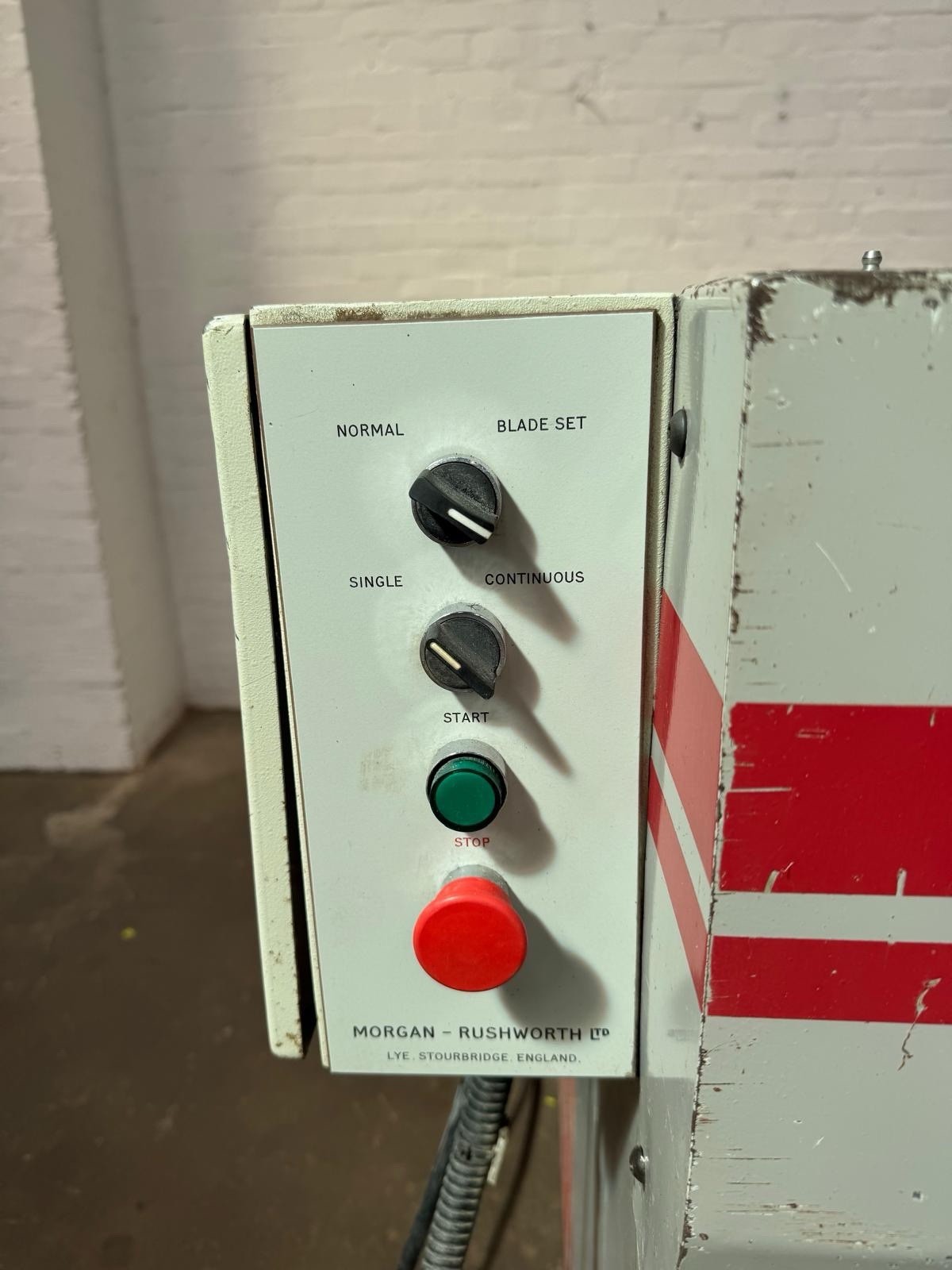 Morgan Rushworth DG2500/3.5 Mechanical Guillotine, photo 11