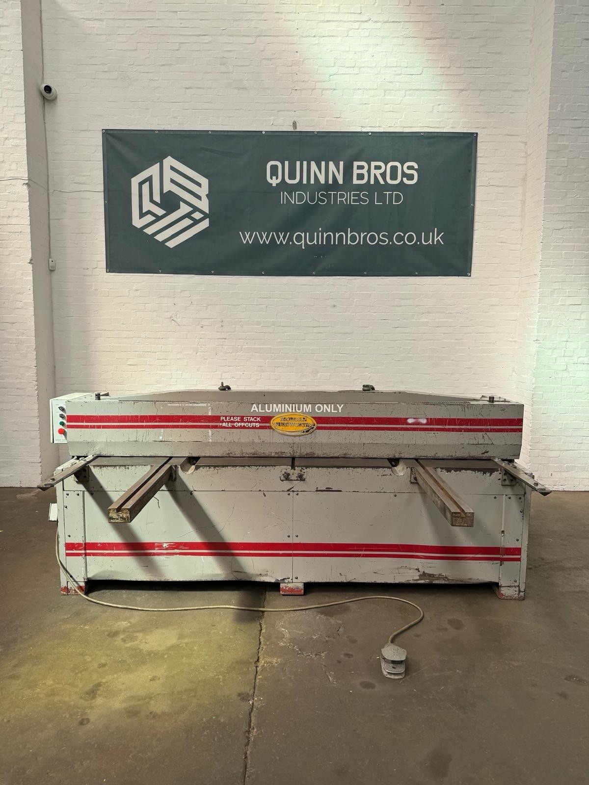 Morgan Rushworth DG2500/3.5 Mechanical Guillotine, photo 12