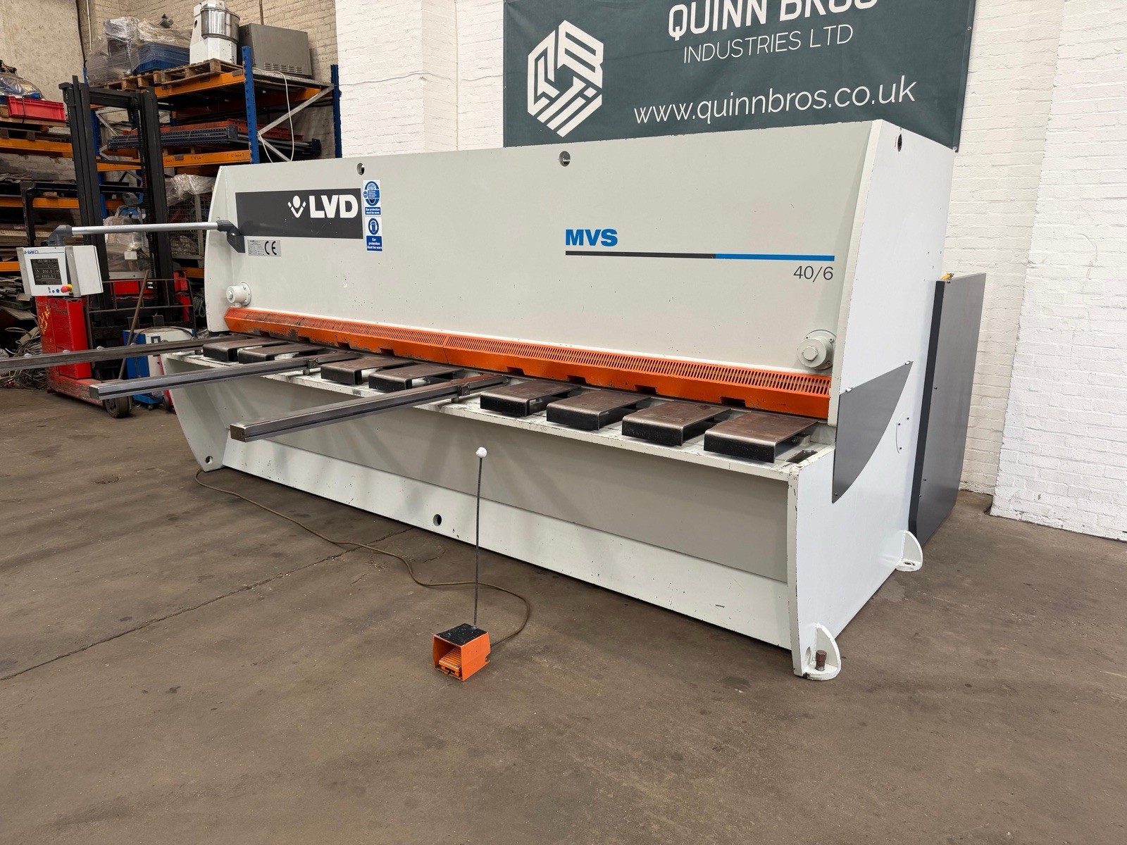 LVD MVS 6/4050 CNC Hydraulic Guillotine, photo 10