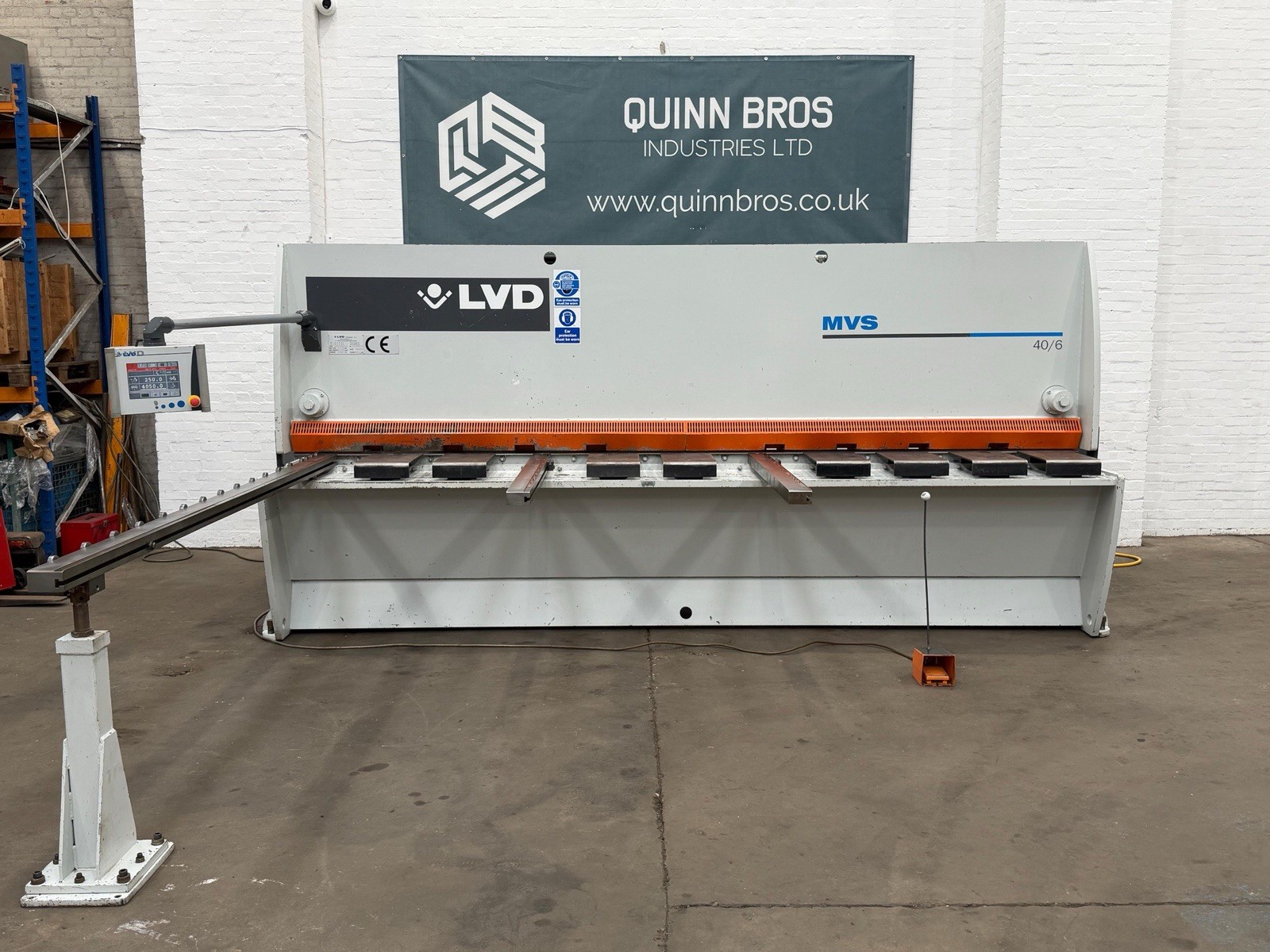LVD MVS 6/4050 CNC Hydraulic Guillotine, photo 19