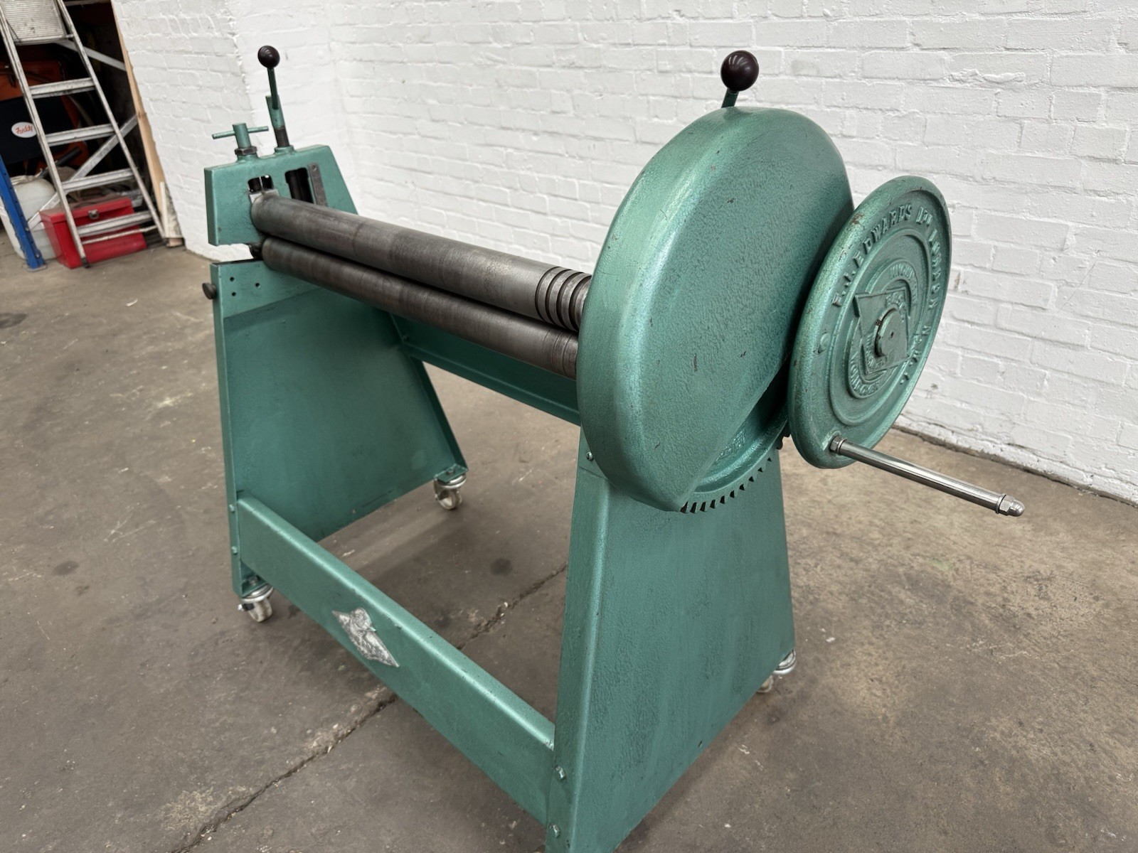 Edwards 3ft Manual Bending Slip Rolls, photo 6