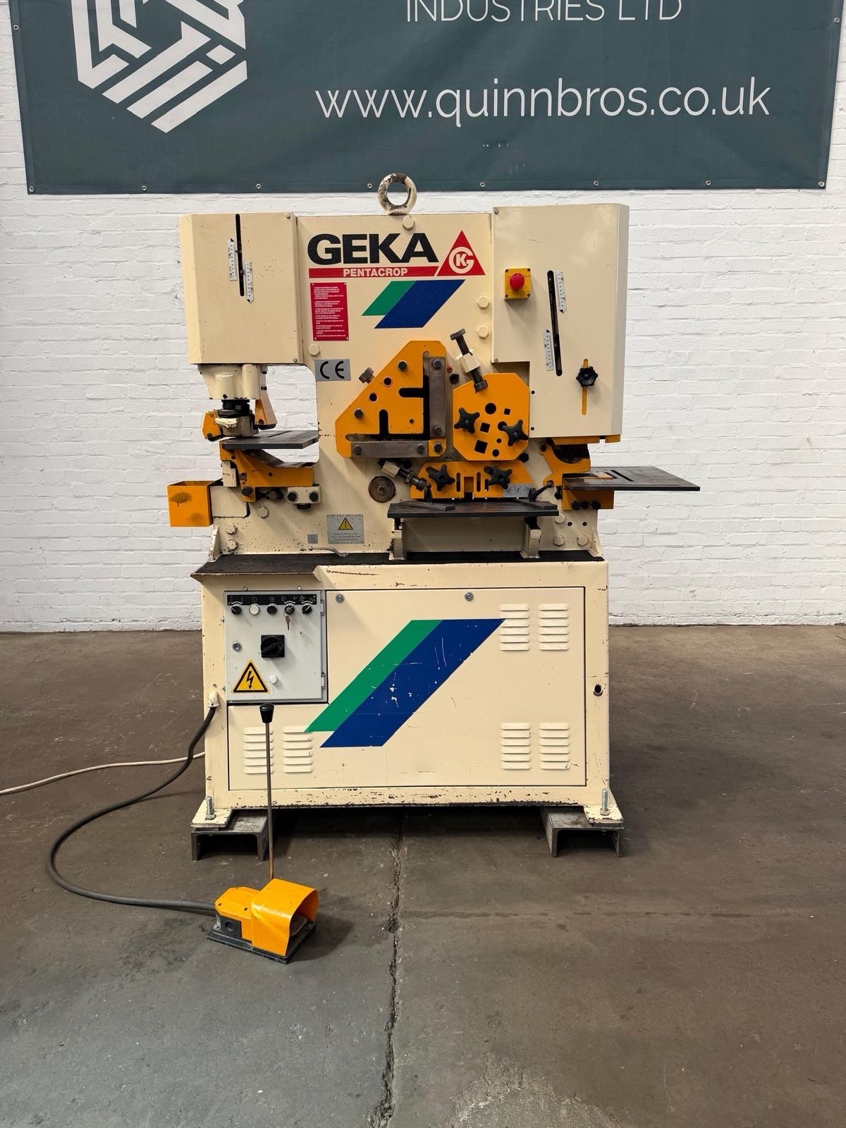 GEKA Pentacrop 55 Universal Hydraulic Ironworker