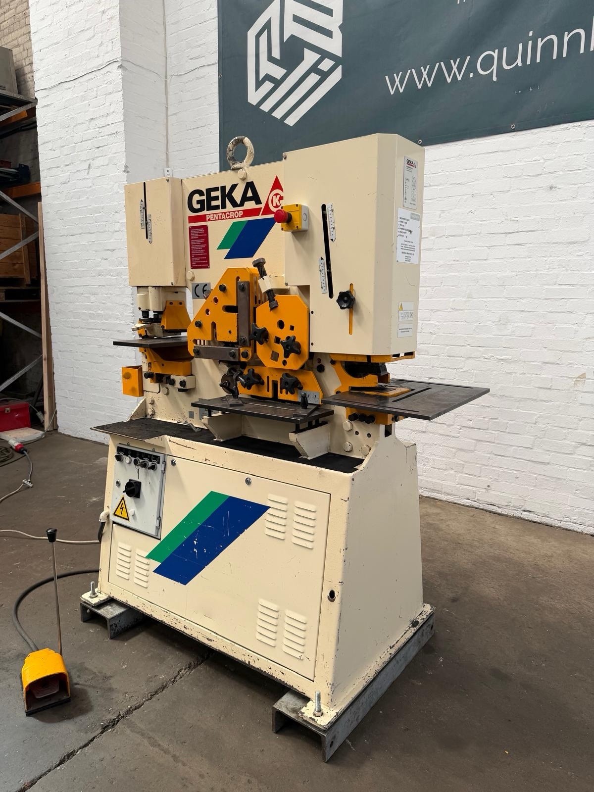 GEKA Pentacrop 55 Universal Hydraulic Ironworker, photo 2