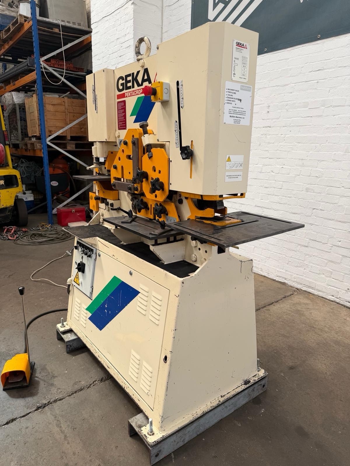 GEKA Pentacrop 55 Universal Hydraulic Ironworker, photo 3