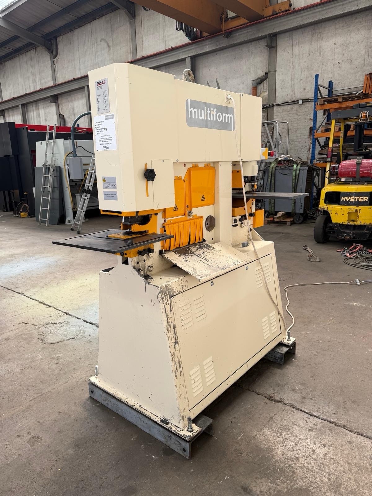 GEKA Pentacrop 55 Universal Hydraulic Ironworker, photo 5
