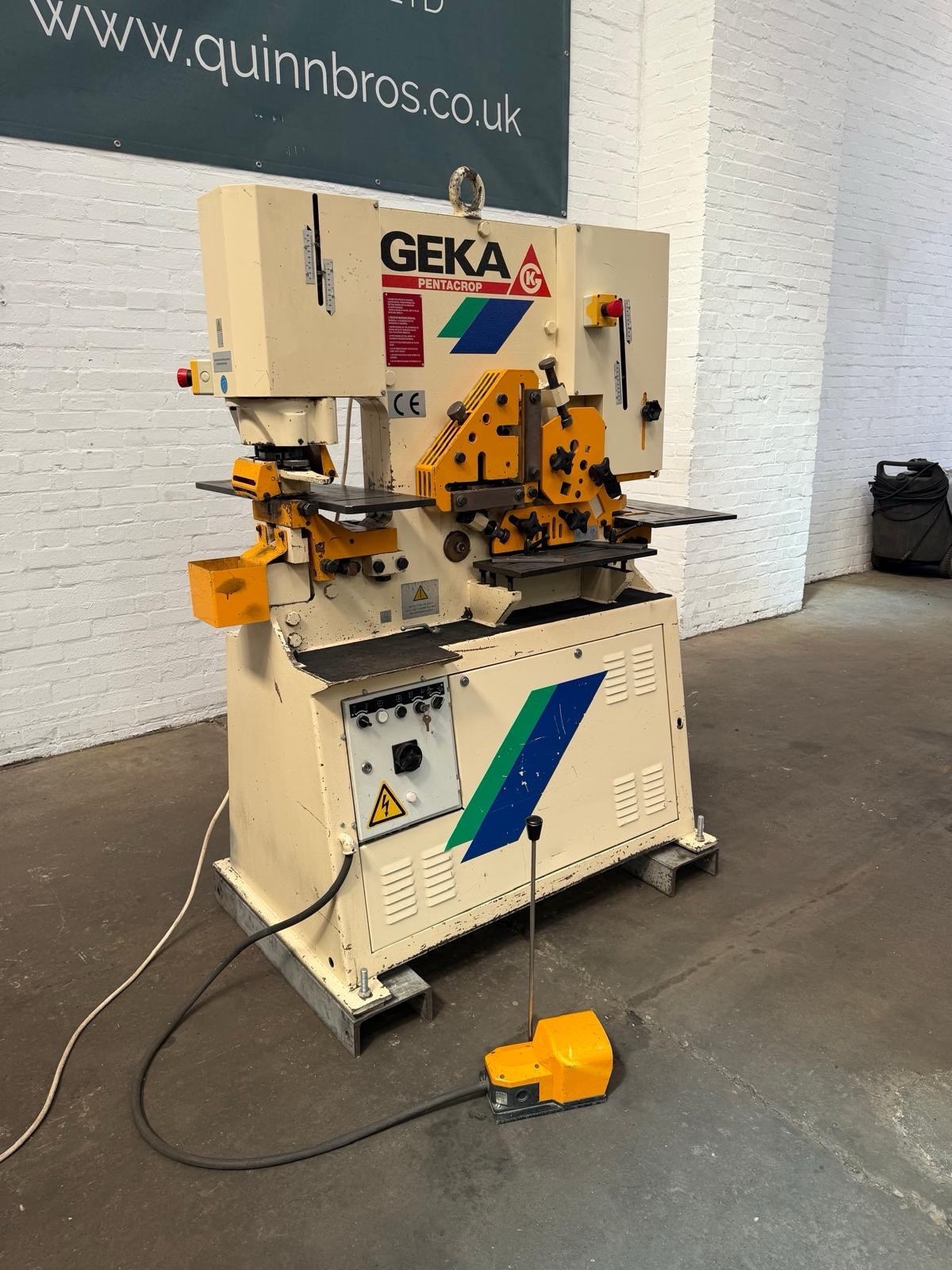 GEKA Pentacrop 55 Universal Hydraulic Ironworker, photo 8