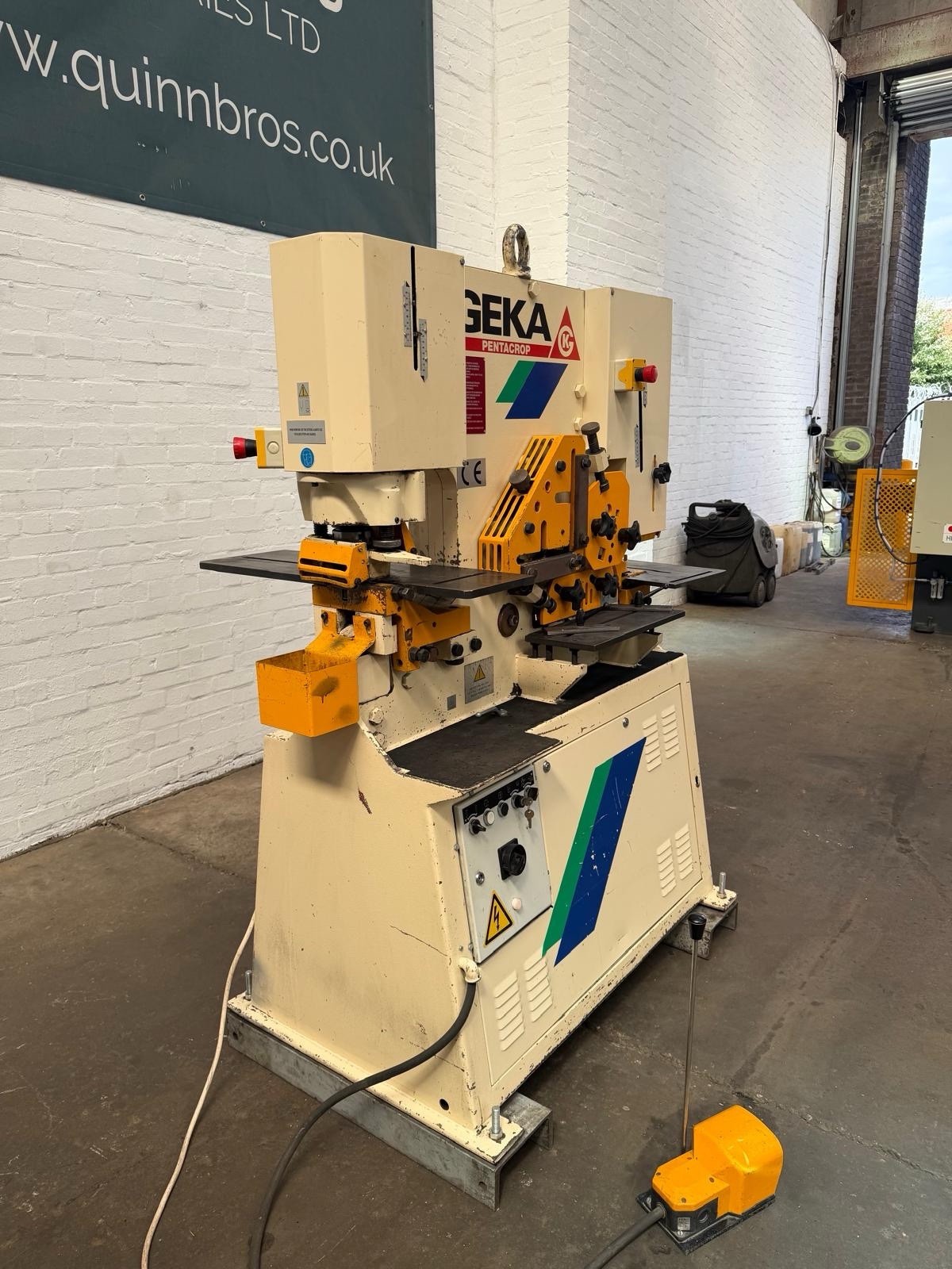 GEKA Pentacrop 55 Universal Hydraulic Ironworker, photo 11
