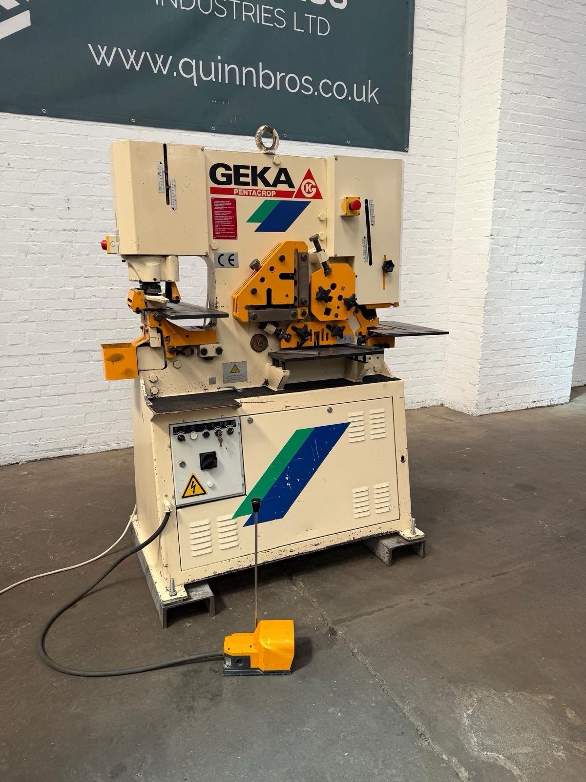 GEKA Pentacrop 55 Universal Hydraulic Ironworker, photo 14