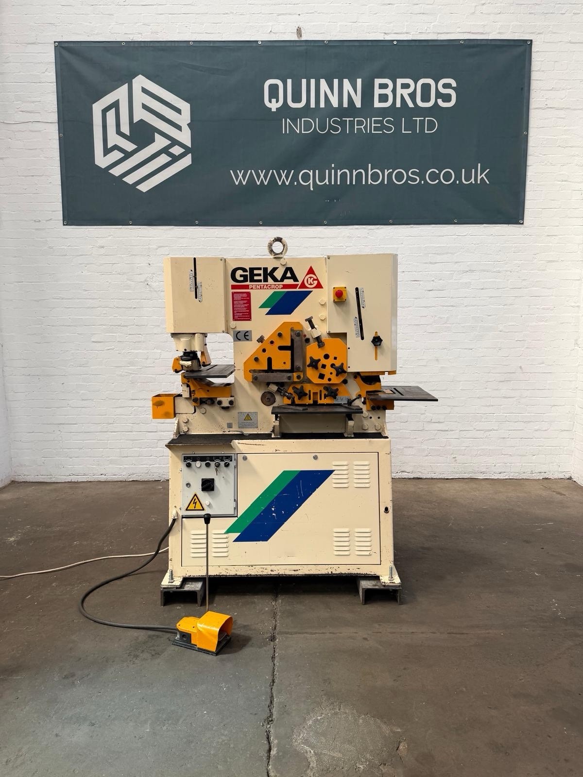 GEKA Pentacrop 55 Universal Hydraulic Ironworker, photo 15