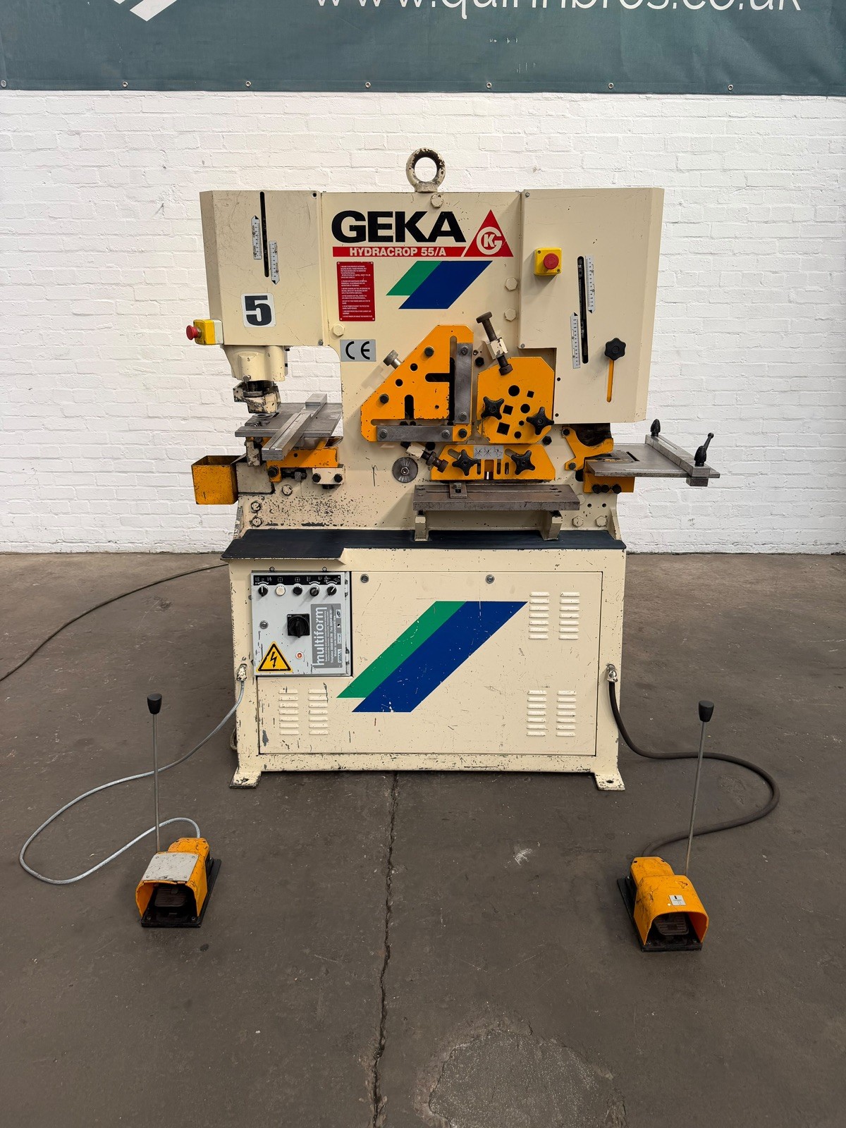 GEKA Hydrocrop 55 Hydraulic Ironworker