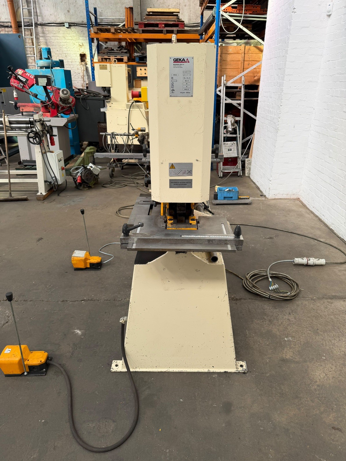 GEKA Hydrocrop 55 Hydraulic Ironworker, photo 6