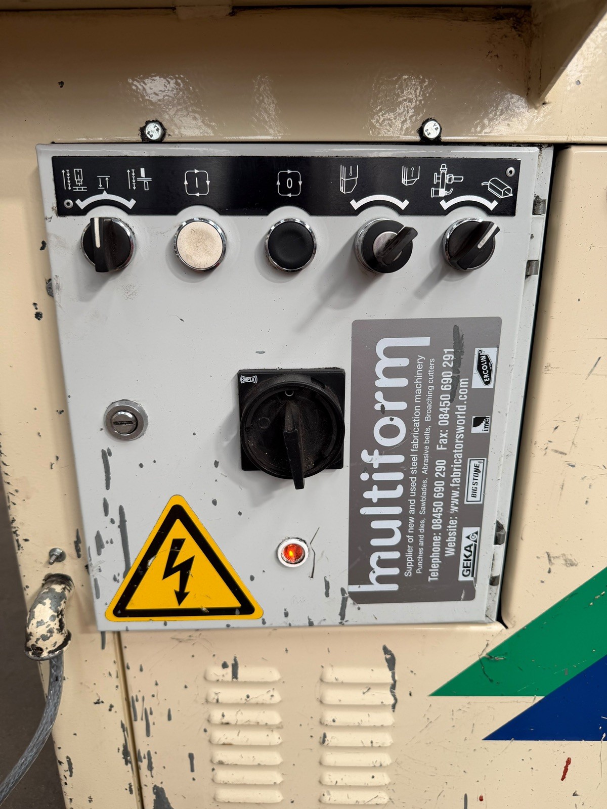 GEKA Hydrocrop 55 Hydraulic Ironworker, photo 9