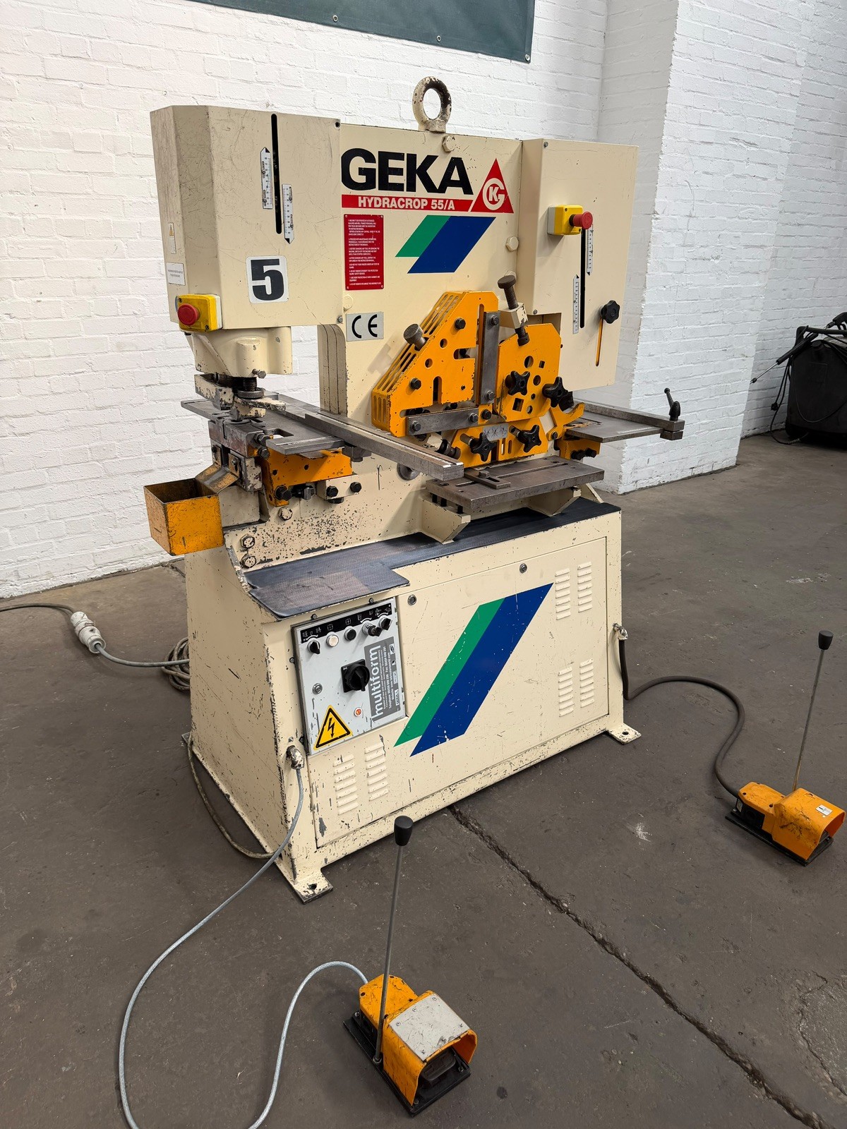 GEKA Hydrocrop 55 Hydraulic Ironworker, photo 12