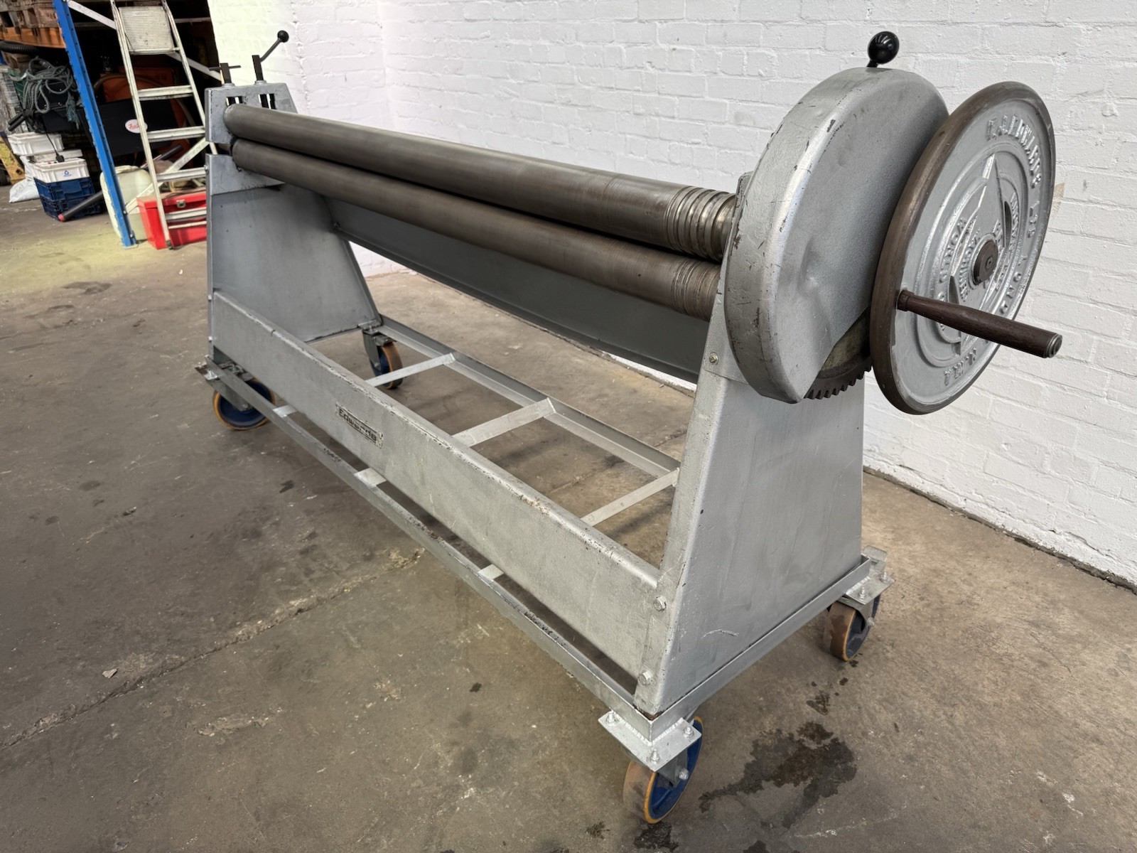 Edwards 80x4 EGS Manual Slip Bending Rolls