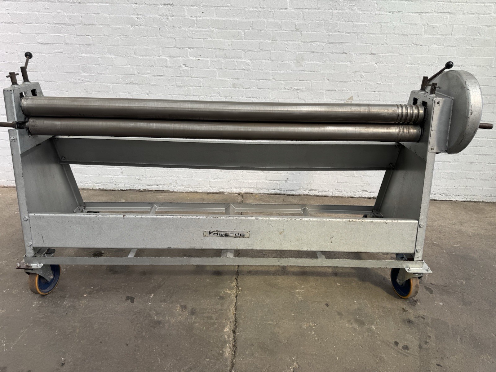 Edwards 80x4 EGS Manual Slip Bending Rolls, photo 3