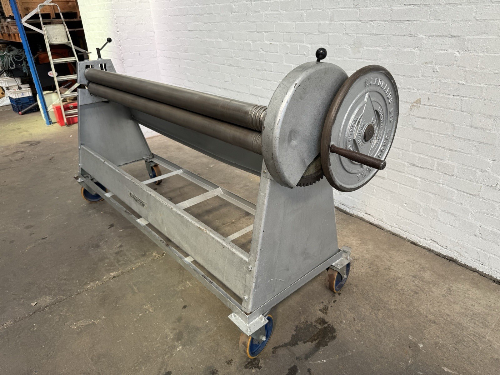 Edwards 80x4 EGS Manual Slip Bending Rolls, photo 4