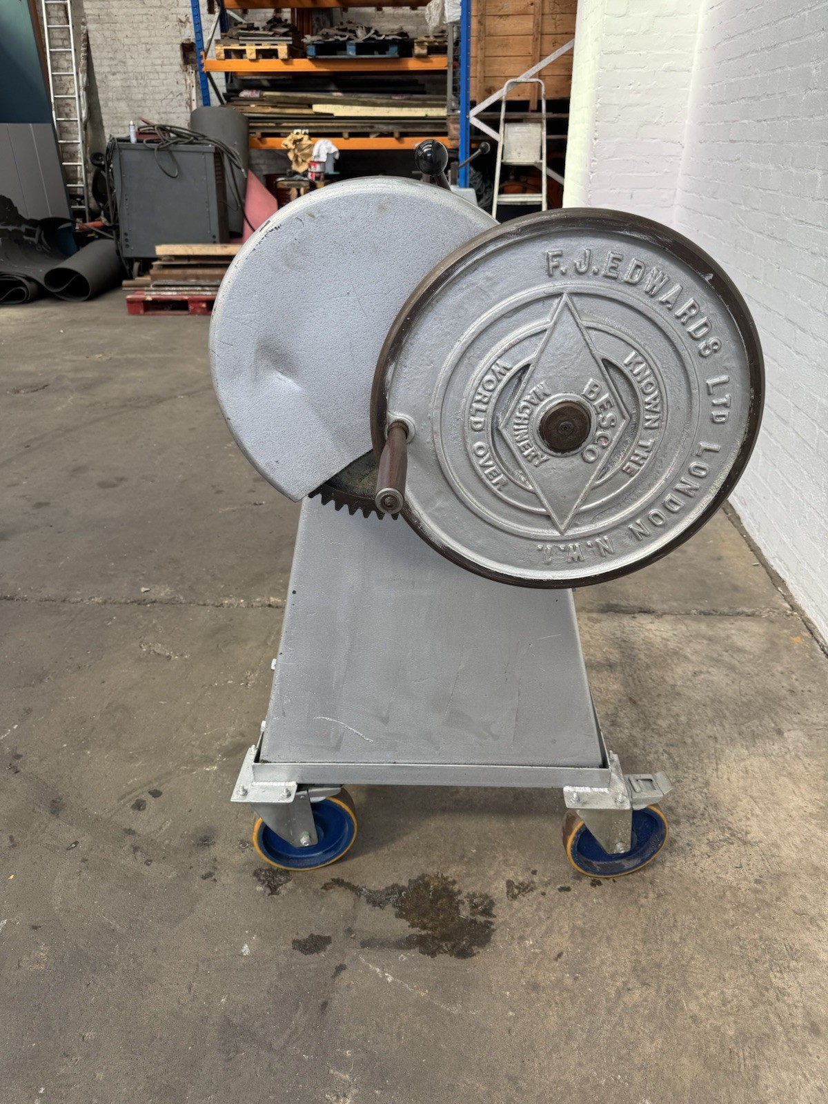 Edwards 80x4 EGS Manual Slip Bending Rolls, photo 5