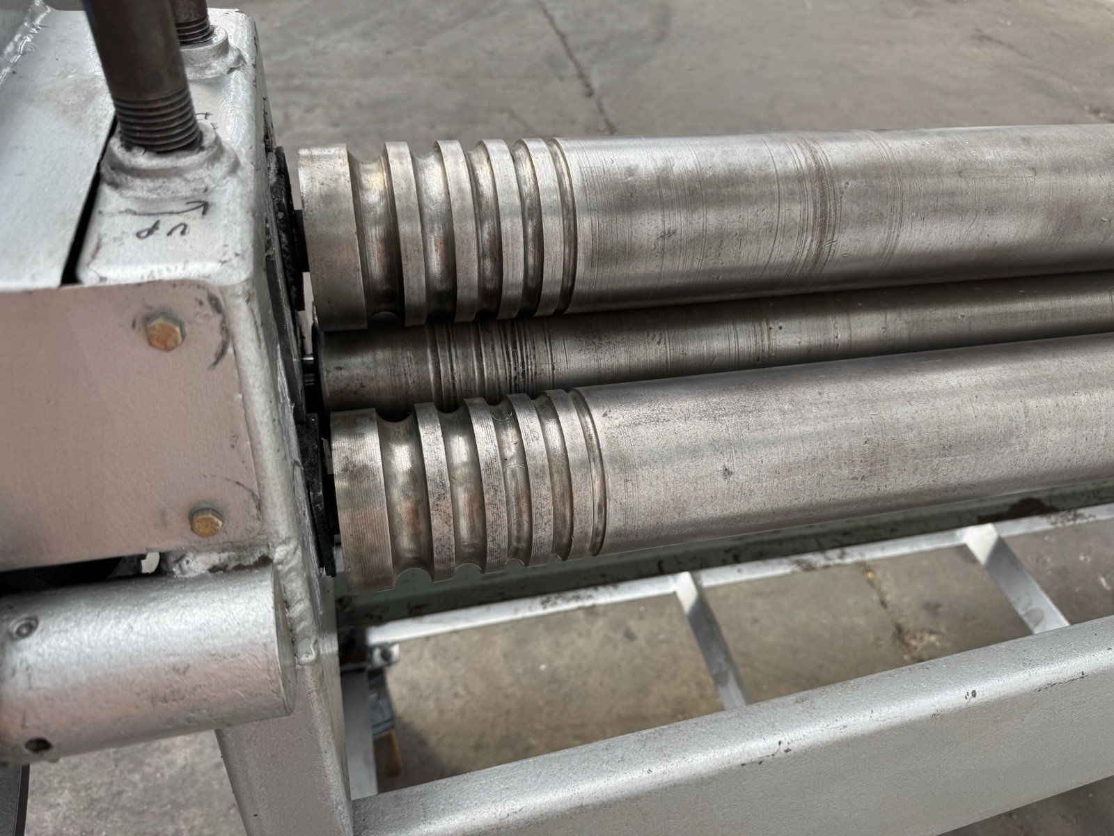 Edwards 80x4 EGS Manual Slip Bending Rolls, photo 8