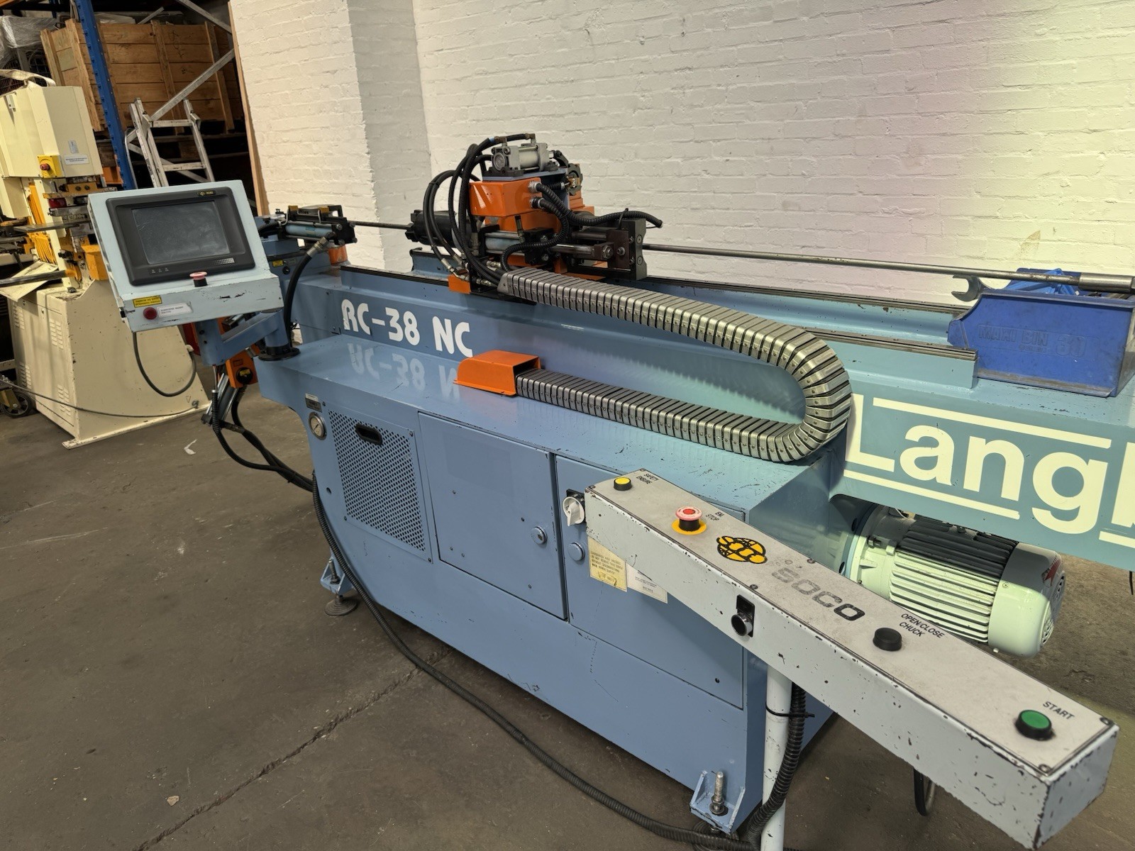SOCO RC-38 NC Rotary Collet Tube Bender, photo 6