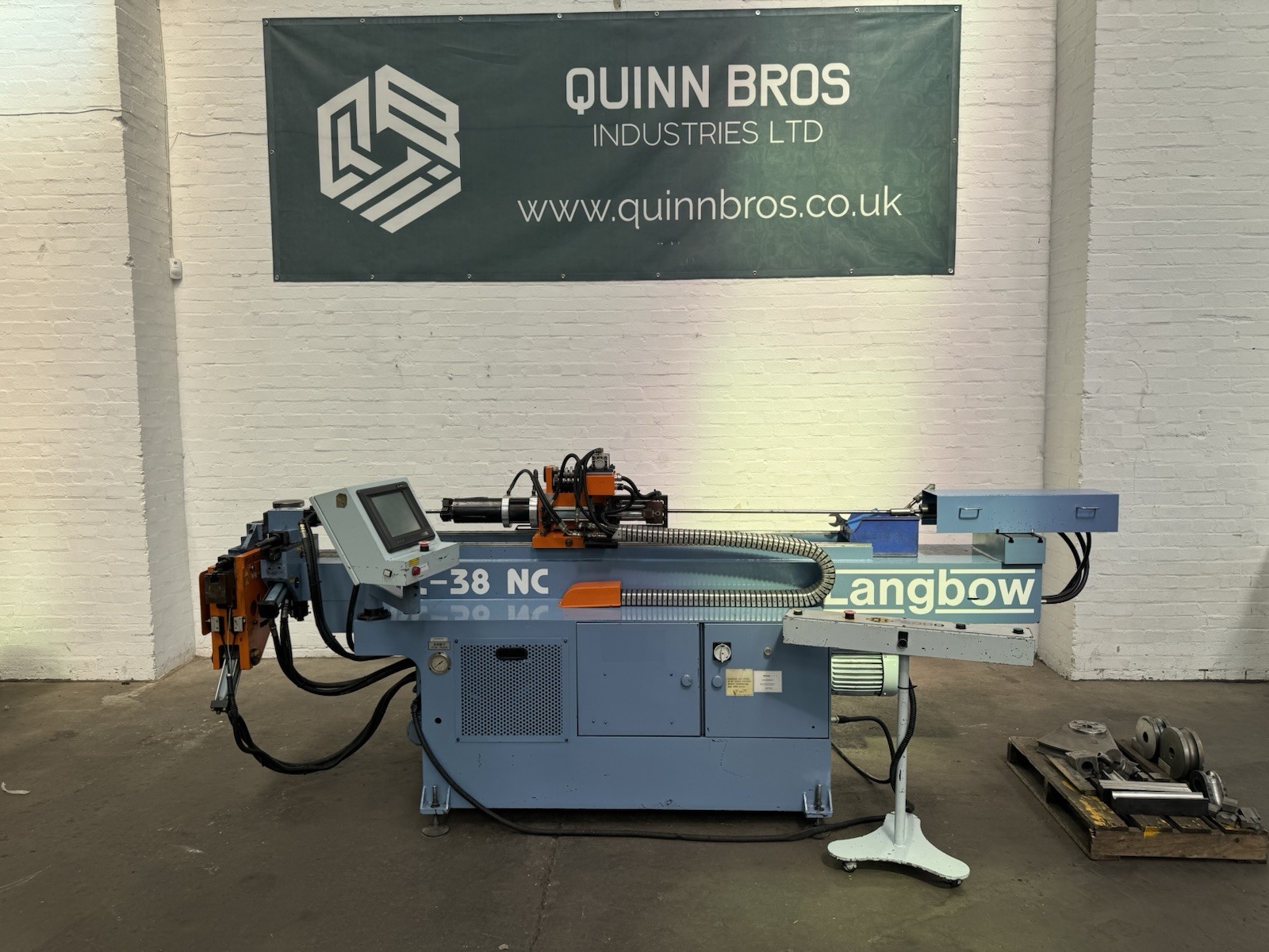 SOCO RC-38 NC Rotary Collet Tube Bender, photo 11