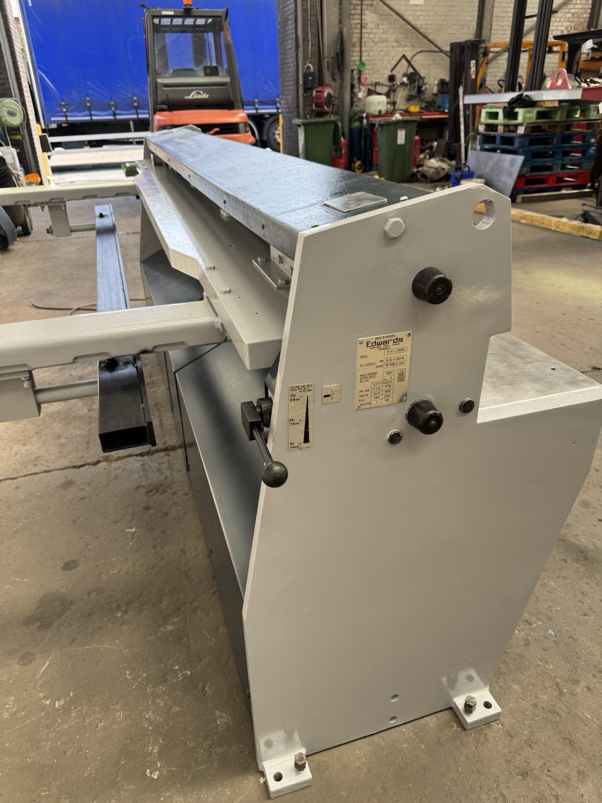 Edwards Truecut DD 2.5m x 3.5mm Mechanical Guillotine, photo 6