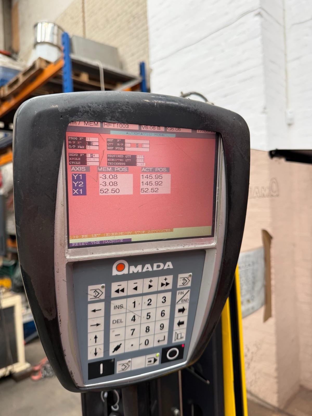Amada HFT100-3 CNC Press Brake, photo 13