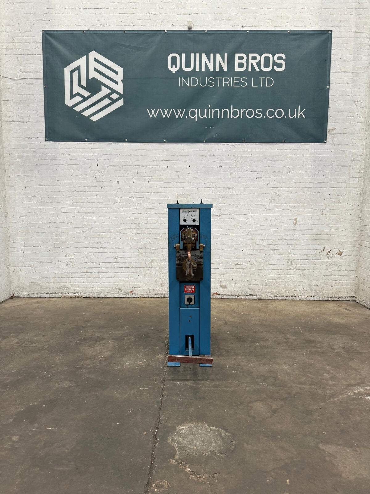 British Federal Monopak Type-WP1 25kVA Spot Welder, photo 8
