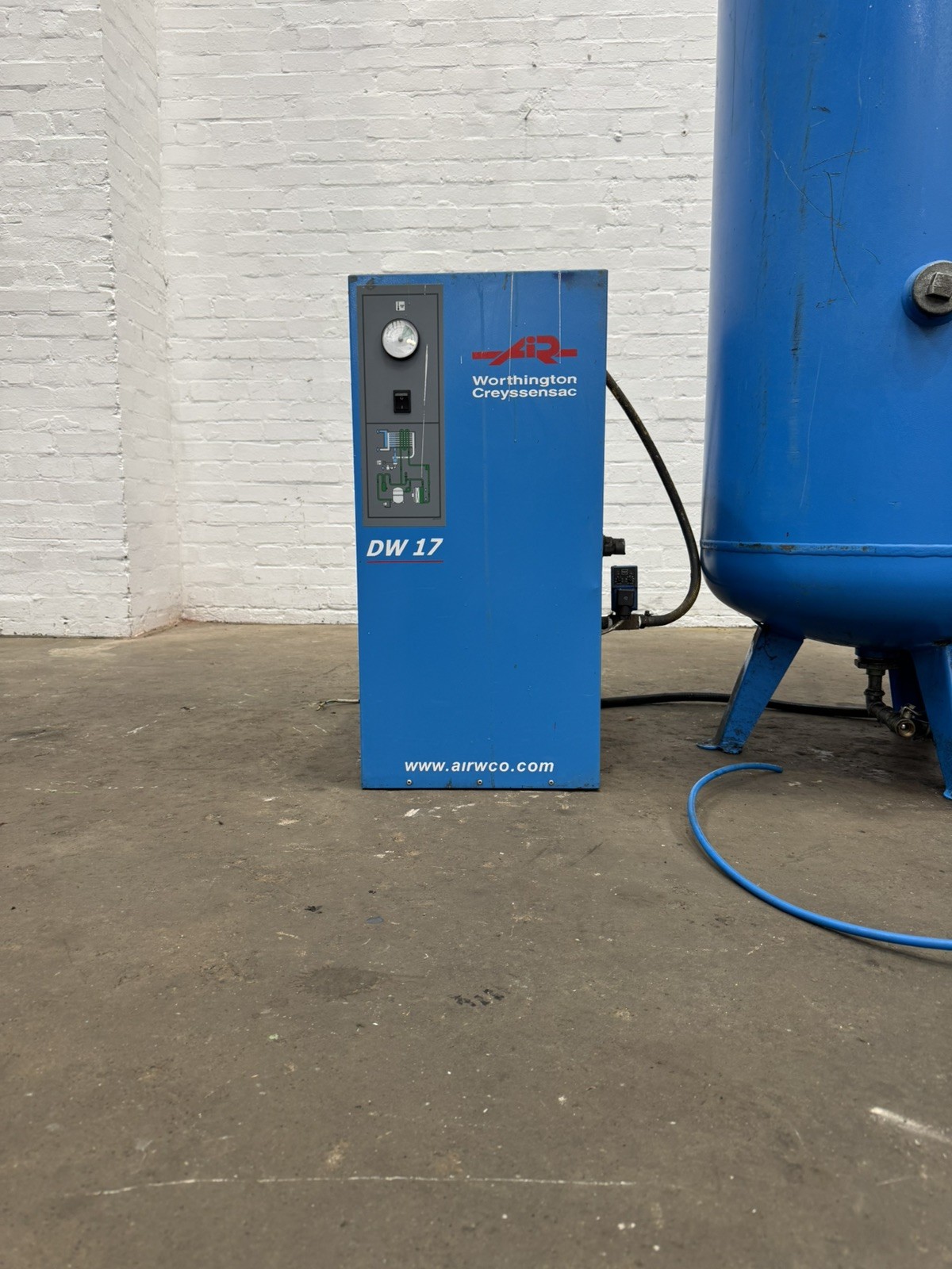 Worthington Creyssensac RLR 20B G9 Rollair 20 Rotary Screw Compressor Package, photo 2