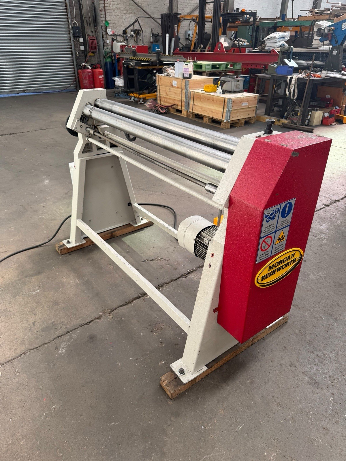 Morgan Rushworth PBR1250/75 Powered Bending Slip Rolls, photo 2