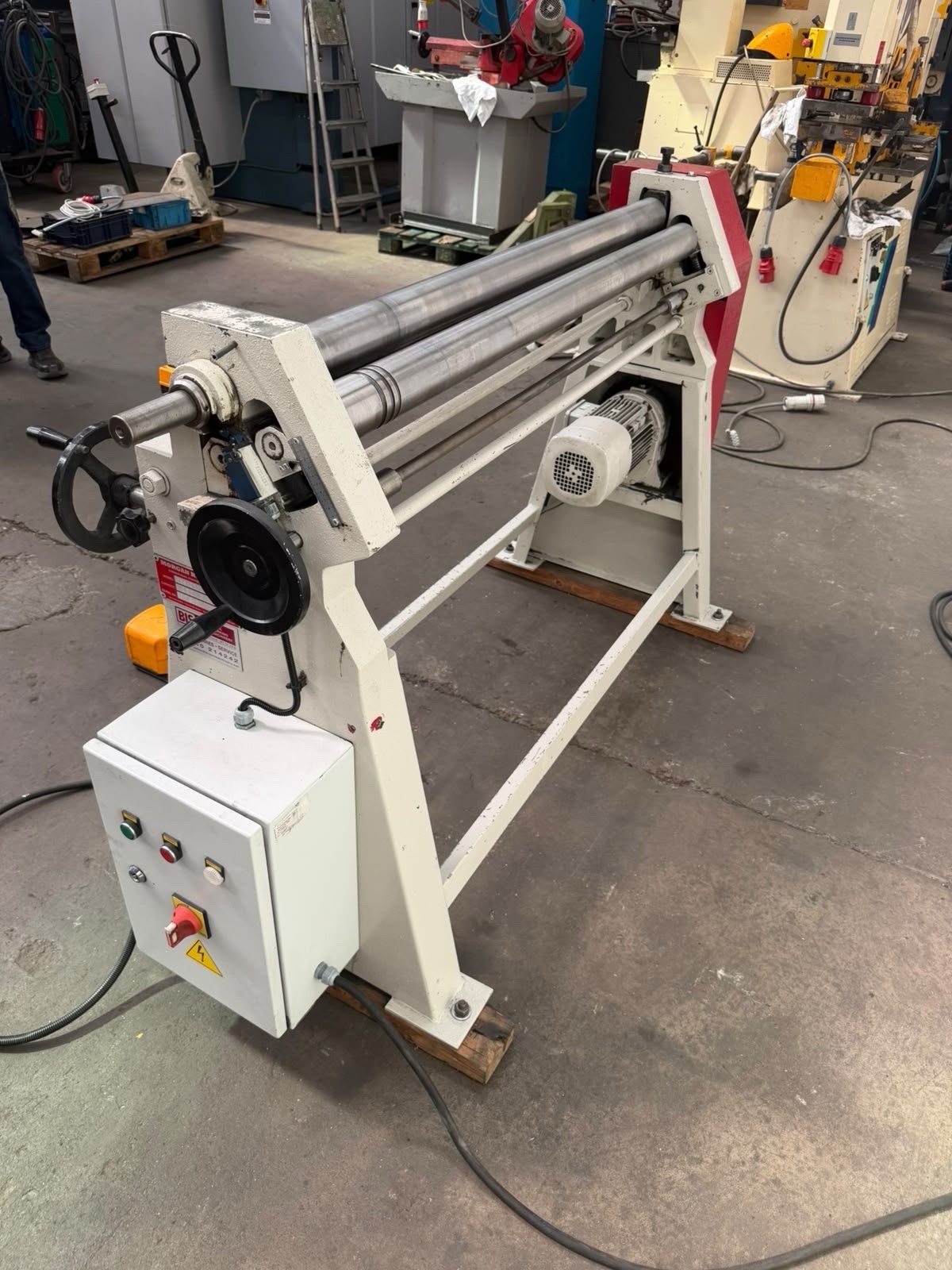 Morgan Rushworth PBR1250/75 Powered Bending Slip Rolls, photo 5