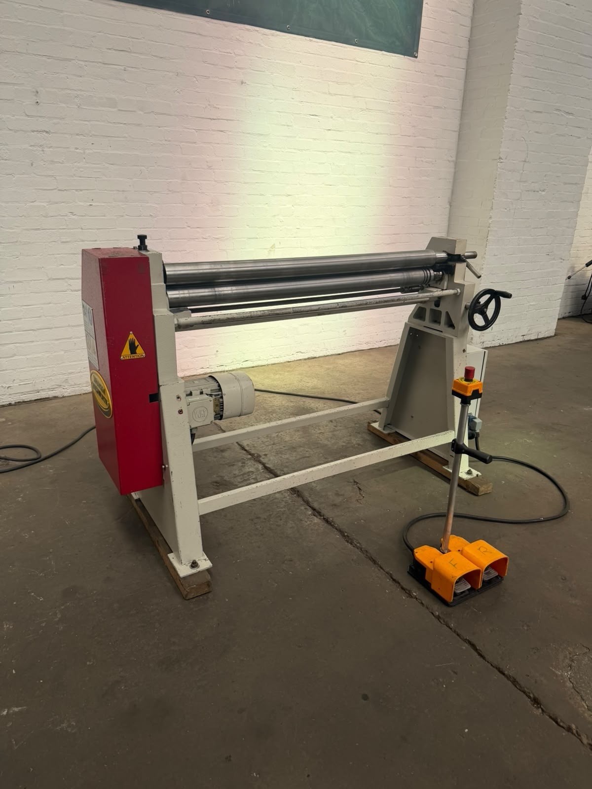 Morgan Rushworth PBR1250/75 Powered Bending Slip Rolls, photo 10