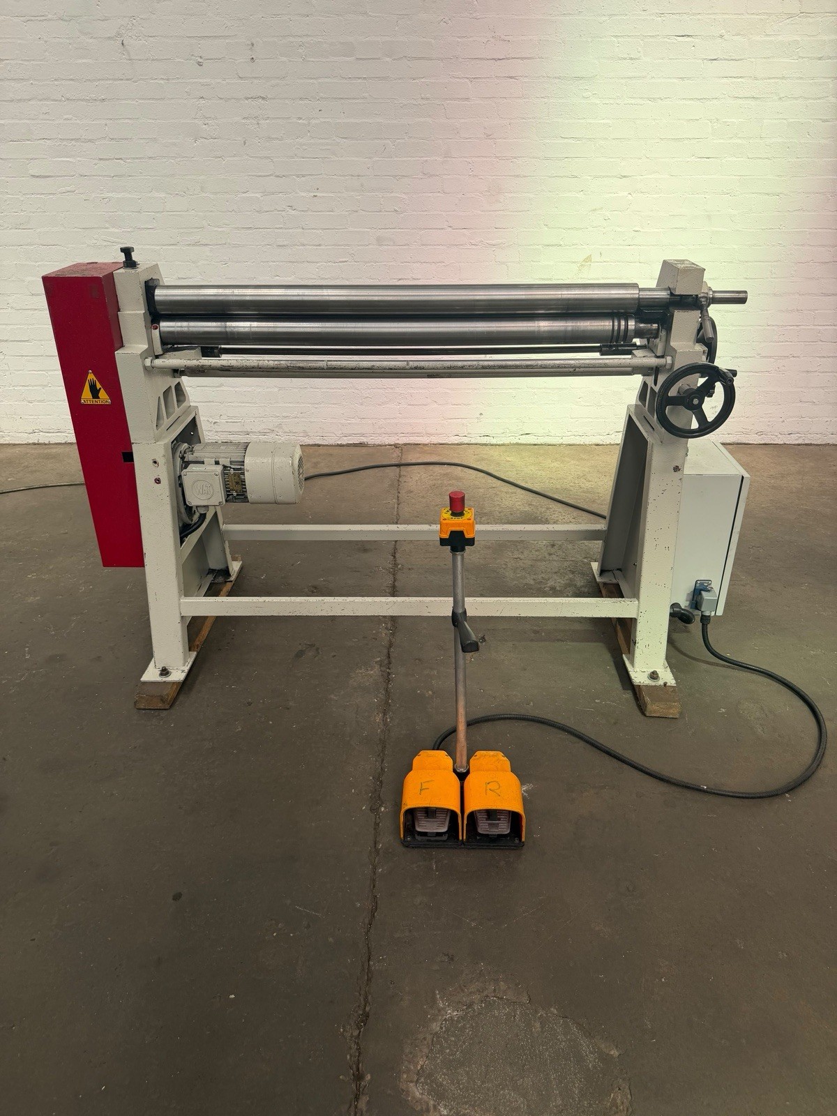 Morgan Rushworth PBR1250/75 Powered Bending Slip Rolls, photo 15