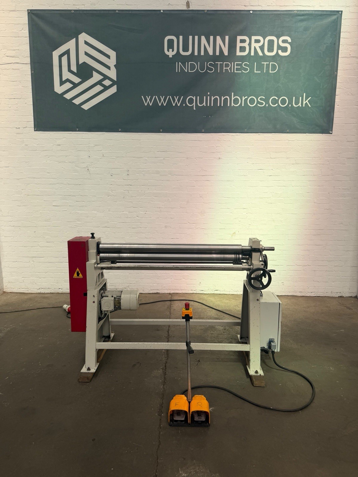Morgan Rushworth PBR1250/75 Powered Bending Slip Rolls, photo 16