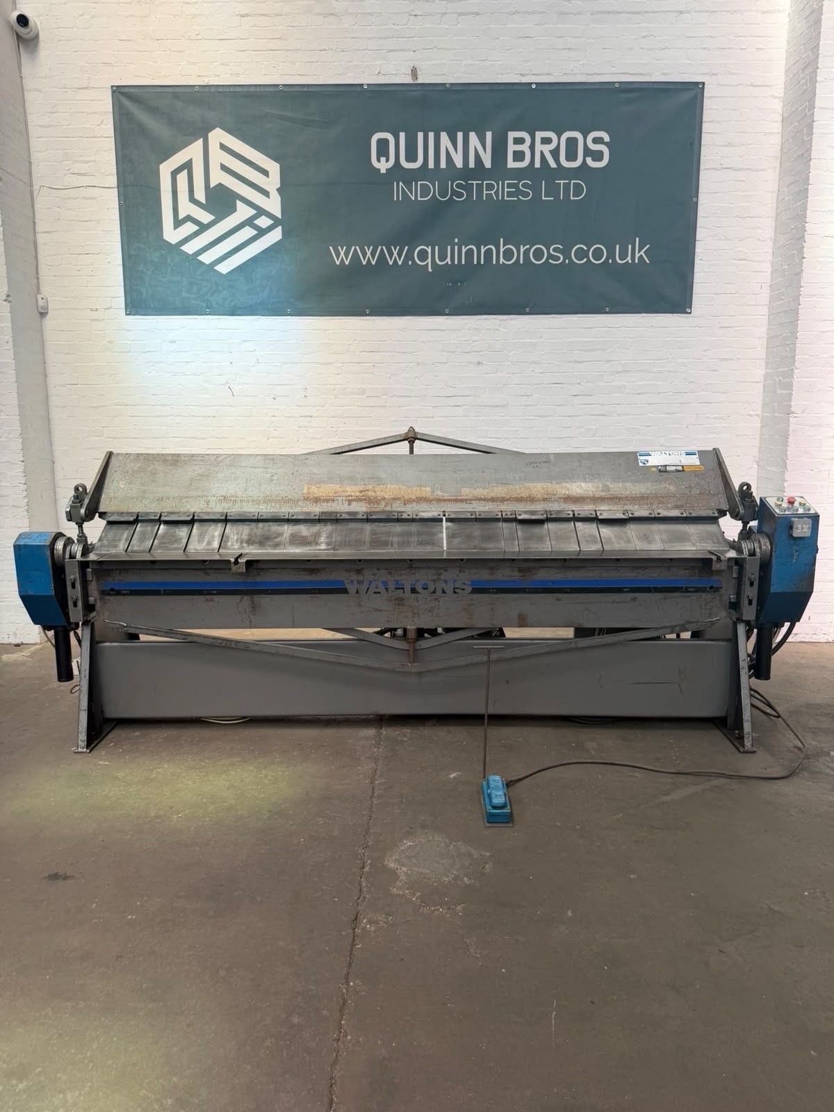 Waltons BPFM120-16P Powered Hydraulic Box & Pan Folder, photo 19