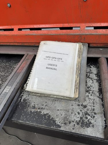 Amada Promecam GPN 630 Hydraulic Guillotine Shear, photo 14
