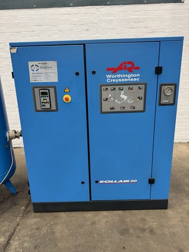 Worthington Creyssensac Rollair RLR 20 BM 8 Rotary Screw Compressor Package, photo 3