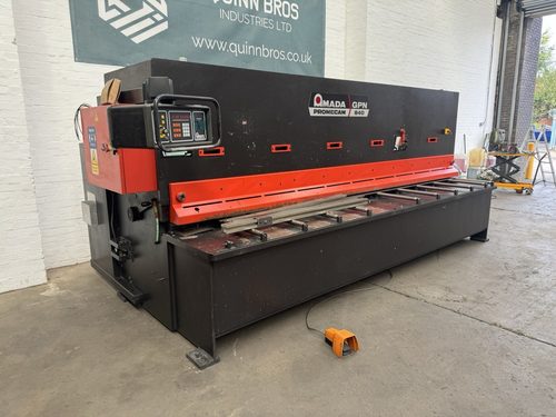 Amada Promecam GPN 840 Hydraulic Guillotine Shear, photo 1