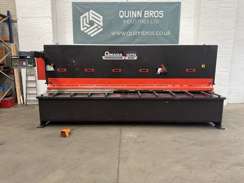 Amada Promecam GPN 840 Hydraulic Guillotine Shear, photo 10