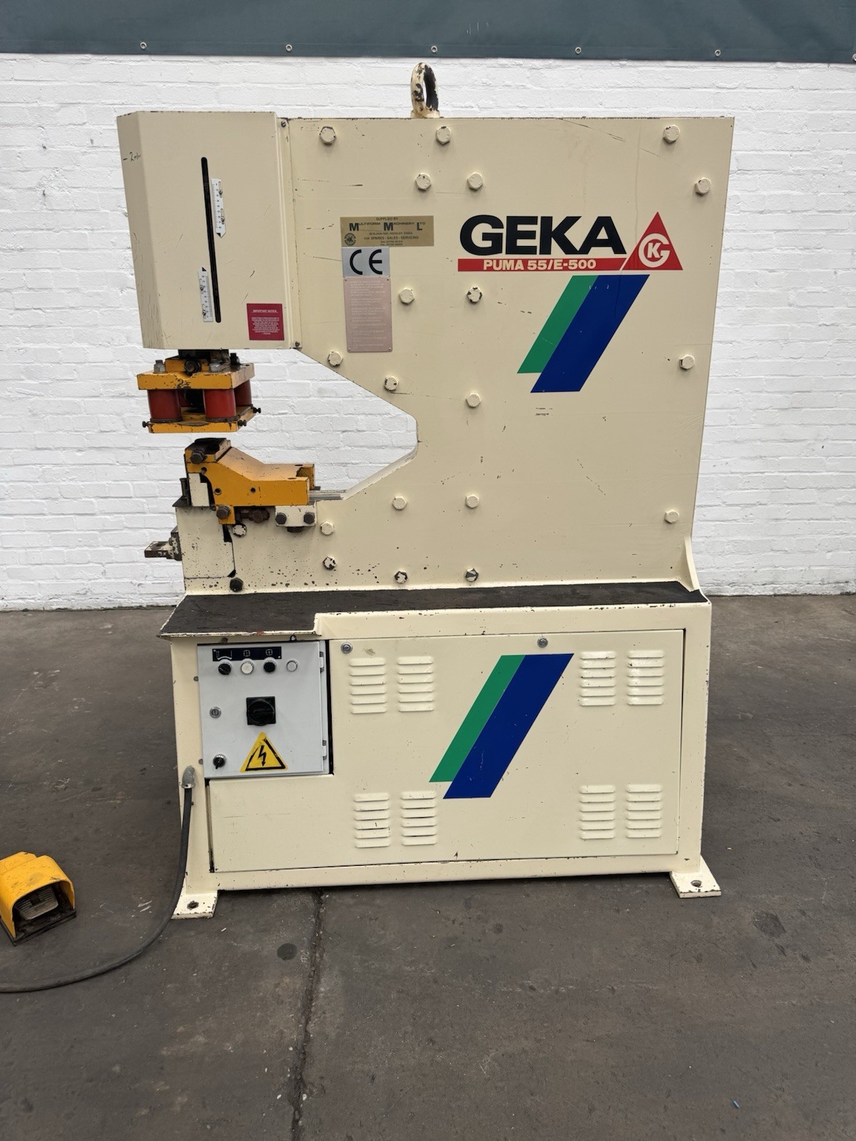 GEKA Puma 55/E-500 Hydraulic Punch