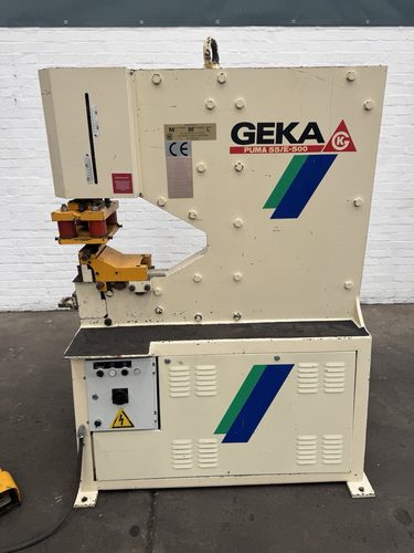 GEKA Puma 55/E-500 Hydraulic Punch, photo 8