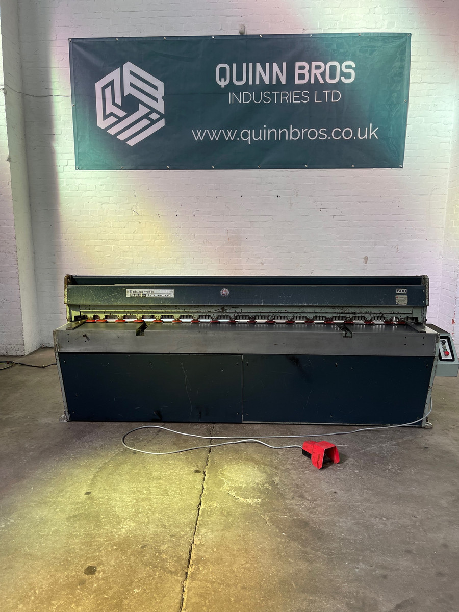 Edwards Truecut DD Sheet Metal Guillotine