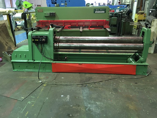A J Morgan 2m Powered Pyramid Bending Rolls, photo 1