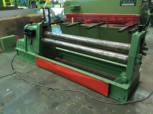 A J Morgan 2m Powered Pyramid Bending Rolls, photo 2
