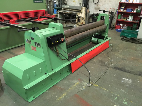 A J Morgan 2m Powered Pyramid Bending Rolls, photo 3